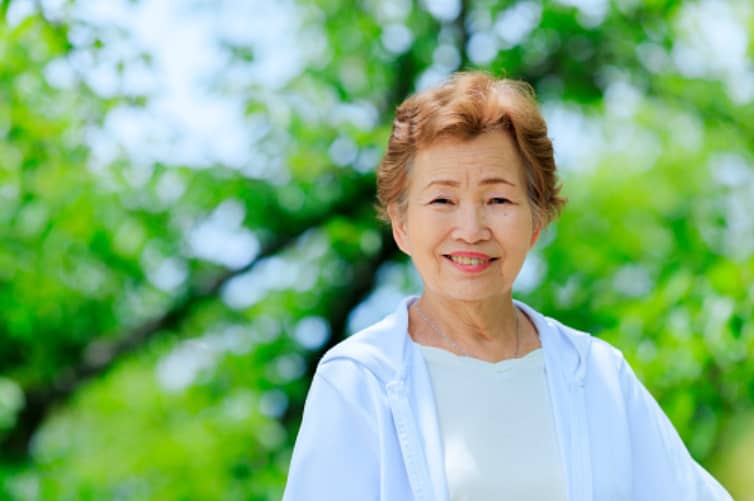 healthy grandmother